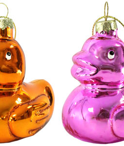 1032 BIJOUX EN VERRE DUCKS 4P